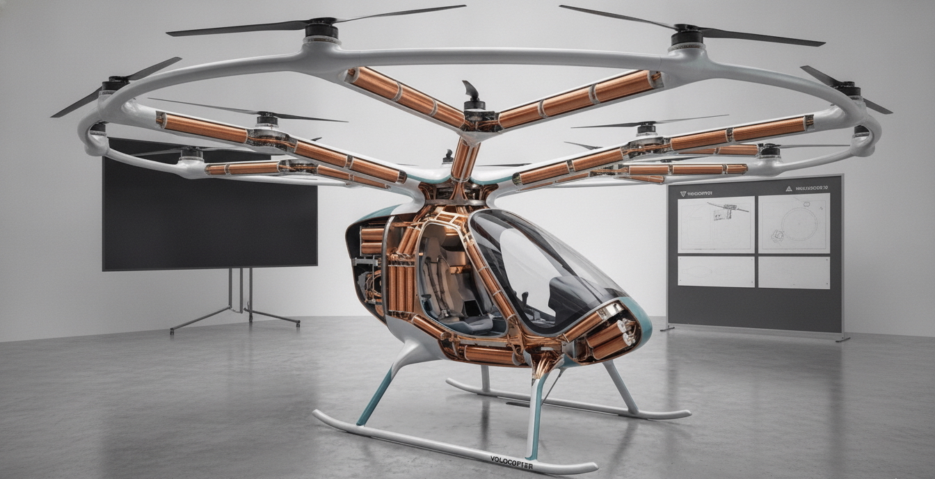 Volodymyr Lietunov — electric aircraft with copper radiofrequency collector solenoids built into the airframe and cabin, atmospheric electricity